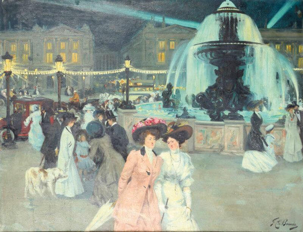 Untitled - (Fountain) - Canvas Prints