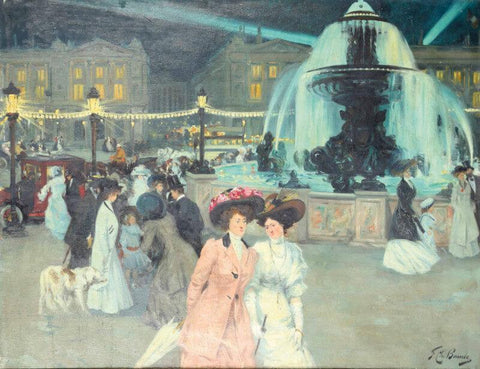 Untitled - (Fountain) - Canvas Prints