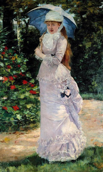 Untitled - (Lady In White) - Large Art Prints