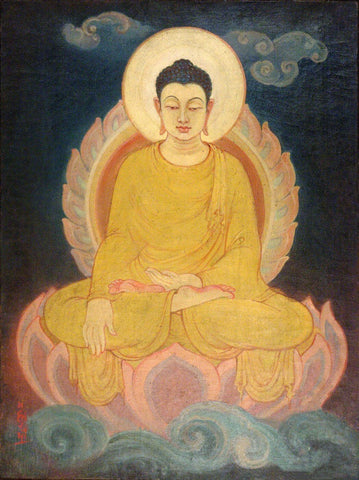 Upendra Maharathi - Lord Buddha by Anzai