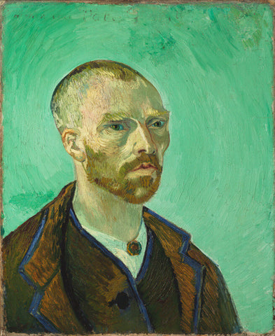 Self-Portrait Dedicated to Paul Gauguin by Vincent Van Gogh