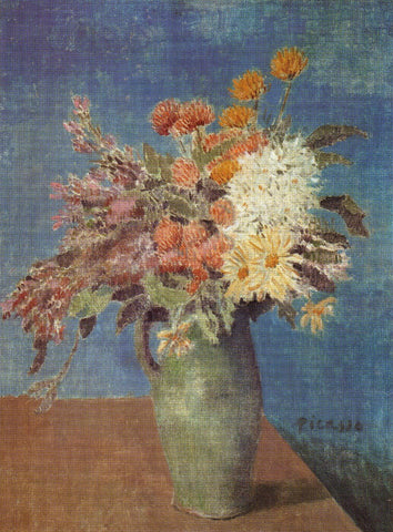 Bouquet of Peace - Canvas Prints by Pablo Picasso