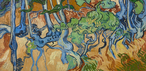 Vincent Van Gogh - Tree Roots by Vincent Van Gogh