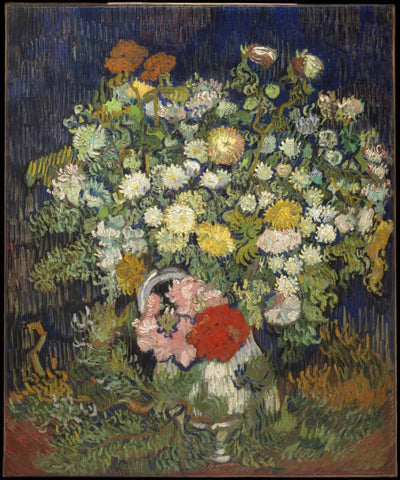 Bouquet Of Flowers In A Vase by Vincent Van Gogh