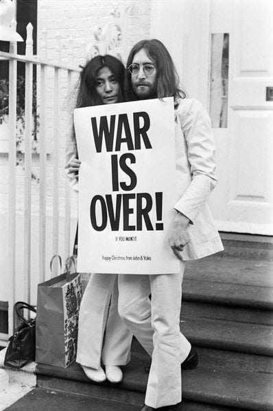 War Is Over -  John Lennon Yoko Ono - Christmas Wishes - Framed Prints