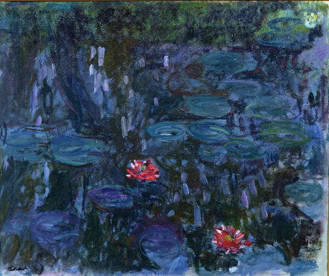 Water Lilies - Posters by Claude Monet