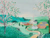 When The Apples Are In Blossom - Grandma Moses (Anna Mary Robertson) - Folk Art Painting II - Life Size Posters