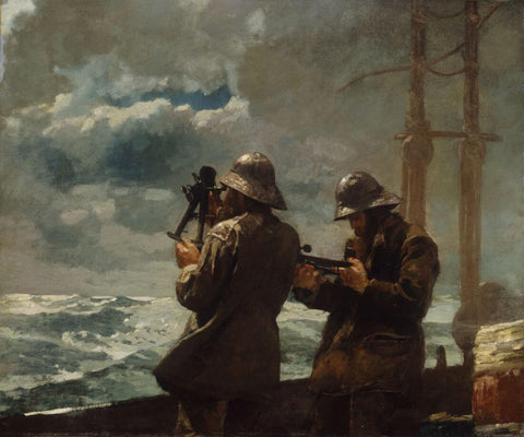 Eight Bells, 1886, - Winslow Homer by Winslow Homer