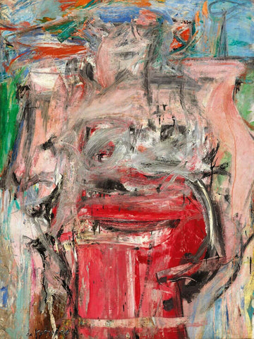 Woman as Landscape - Willem de Kooning - Abstract Expressionist Painting 2 by Willem de Kooning