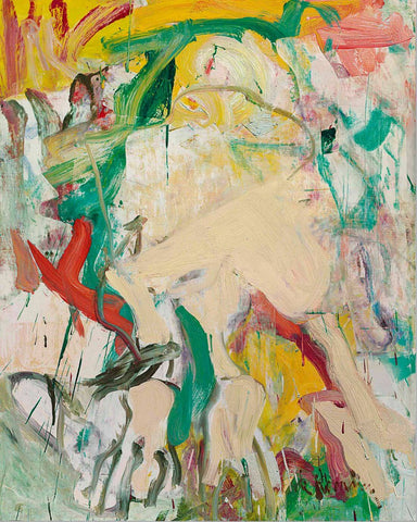 Woman in Landscape II - Willem de Kooning - Abstract Expressionist Painting - Large Art Prints