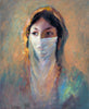Woman With A Veil – Edwin Lord Weeks Painting – Orientalist Art - Art Prints