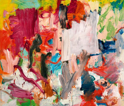 XXV 1977 - Willem de Kooning - Abstract Expressionist Painting by Willem de Kooning