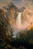 Yellowstone Falls - Albert Bierstadt - Landscape Painting - Canvas Prints