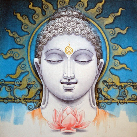 Yugpurush Buddha - Canvas Prints