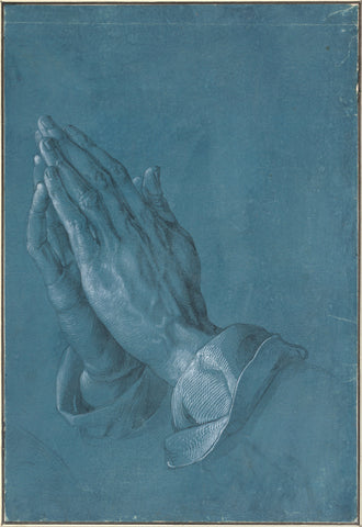 Praying Hands - Betende Hände - Canvas Prints by Albrecht Durer