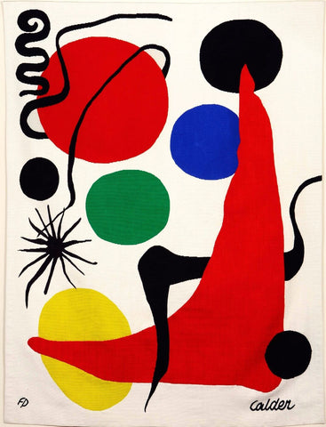 Principles Of Design - Canvas Prints by Alexander Calder