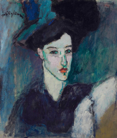 Amedeo Modigliani - La Juive (The Jewess) by Amedeo Modigliani