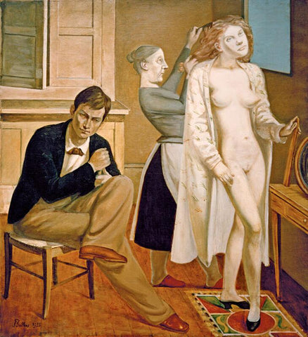 La toilette De Cathy (Cathys Toilet) by Balthus