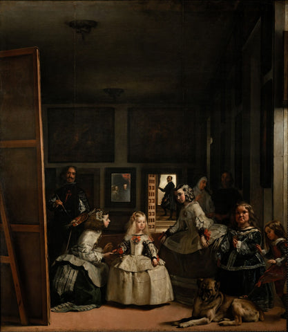 Las Meninas - (The Ladies-in-waiting) by Diego Velazquez