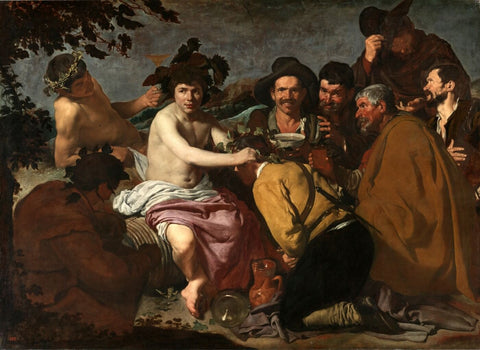 Los Borrachos - (The Triumph of Bacchus) by Diego Velazquez