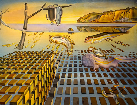 Disintegration of The Persistence of Memory by Salvador Dali