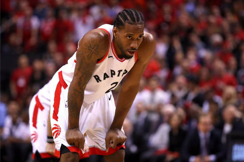 Kawhi Leonard During Game by Tony