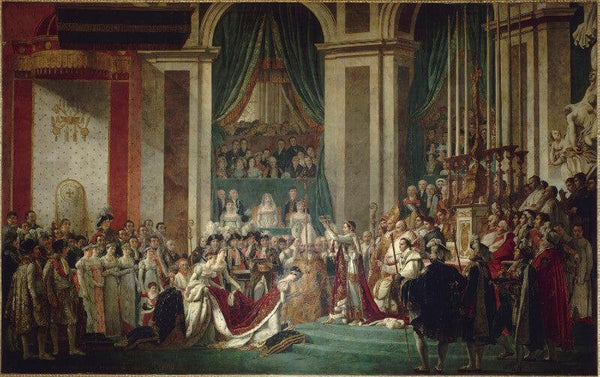 The Coronation Of Napolean - Canvas Prints