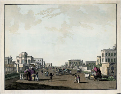 Views in Calcutta - Framed Prints by William Daniell