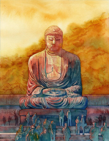 Buddha Kamakura by Lakshmana Dass