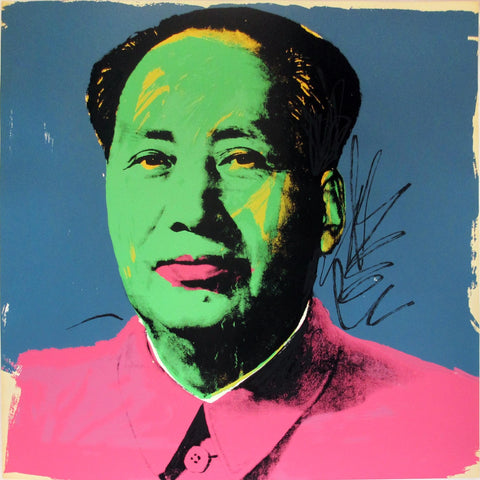 MAO - 93 by Andy Warhol