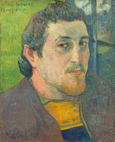 Portrait Dedicated To Carriere by Paul Gauguin