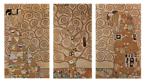 Tree Of Life - Art Panels by Gustav Klimt