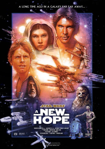 A New Hope - III - Canvas Prints by Sam