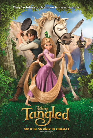 Tangled Movie Promotional Artwork by Joel Jerry