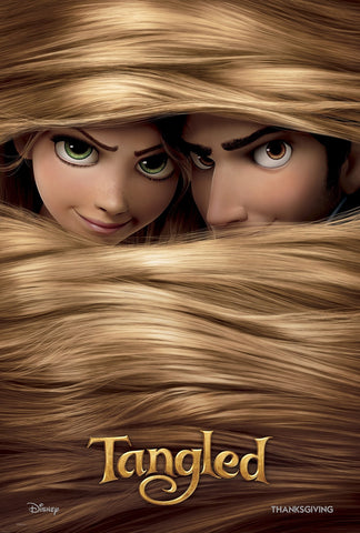 Tangled Movie Promotional Artwork by Joel Jerry