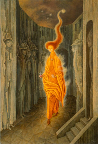 La Llamada (The Call) - Remedios Varo by Remedios Varo