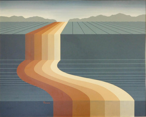 Graphic Waterfall by Janet Simmons