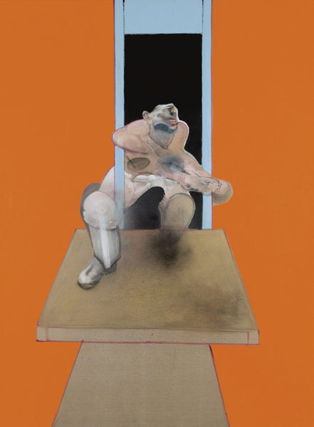 Figure In Movement – Francis Bacon - Abstract Expressionist Painting - Framed Prints