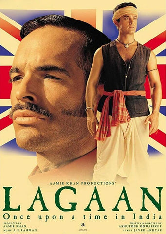 Lagaan - Aamir Khan - Bollywood Hindi Movie Poster 2 by Tallenge Store