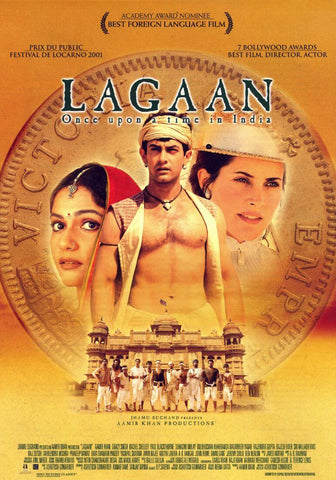 Lagaan - Aamir Khan - Bollywood Hindi Movie Poster by Tallenge Store