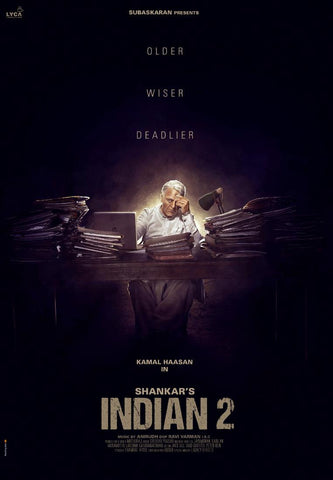 Indian 2 - Kamal Haasan - Movie Poster 2 by Tallenge