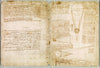 The Codex Leicester - Leonardo da Vinci Manuscript - Canvas Prints