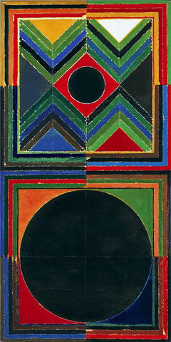 Ankuran (Germination) - Sayed Haider Raza Painting - Posters