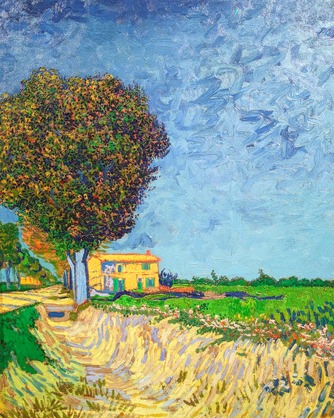 Van Gogh - A Lane Near Arles - Posters