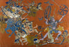 Abhimanyu Vadh - Nandalal Bose - Bengal School - Famous Indian Painting - Canvas Prints