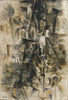 Accordeonist - Pablo Picasso Cubist Painting - Framed Prints