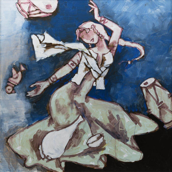 Anarkali - Maqbool Fida Husain Painting - Posters