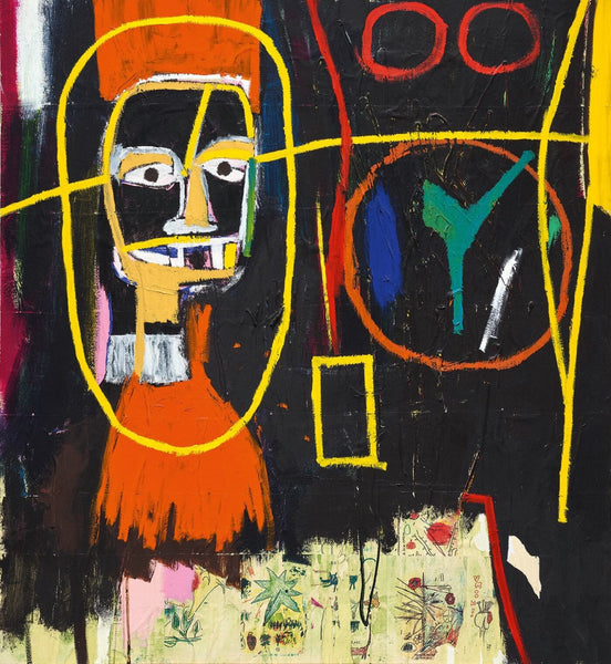 Ancient Scientist - Jean-Michael Basquiat - Neo Expressionist Painting - Canvas Prints