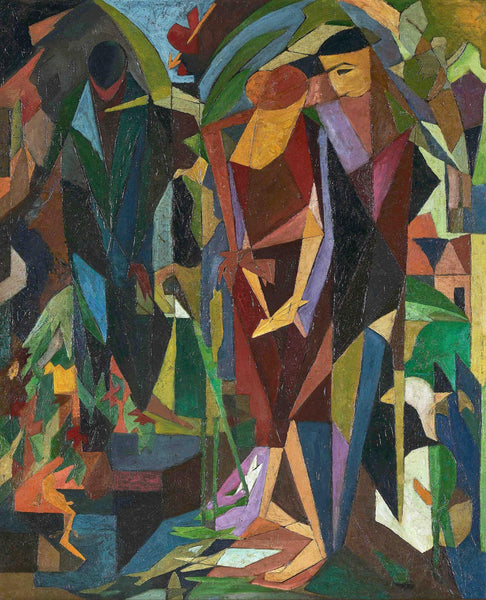 And Wilt Thou Leave Me Thus - Jehangir Sabavala - Indian Modern Masters Painting - Canvas Prints