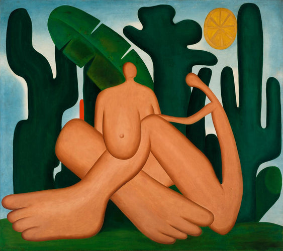 Large Artwork Prints of Anthropophagy - Tarsila do Amaral - Modern Art Masterpiece Painting - Large Art Prints by Tallenge Store